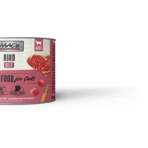 Nur Heute Sparpaket 24 x 200 g Mac's Rind Katzen Nassfutter